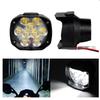 3.1 Inch 18W 12V 9 LEDS Fog Lamp Mileage Lamp Auxiliary Lamp for Automobiles Motorcycles 