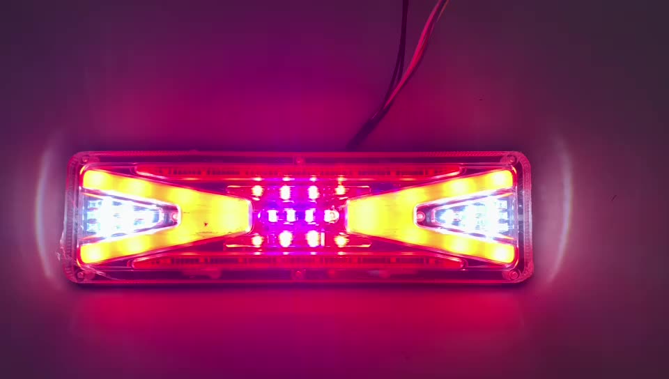 Truck Flowing Strobe Tail Light YN-TLC26