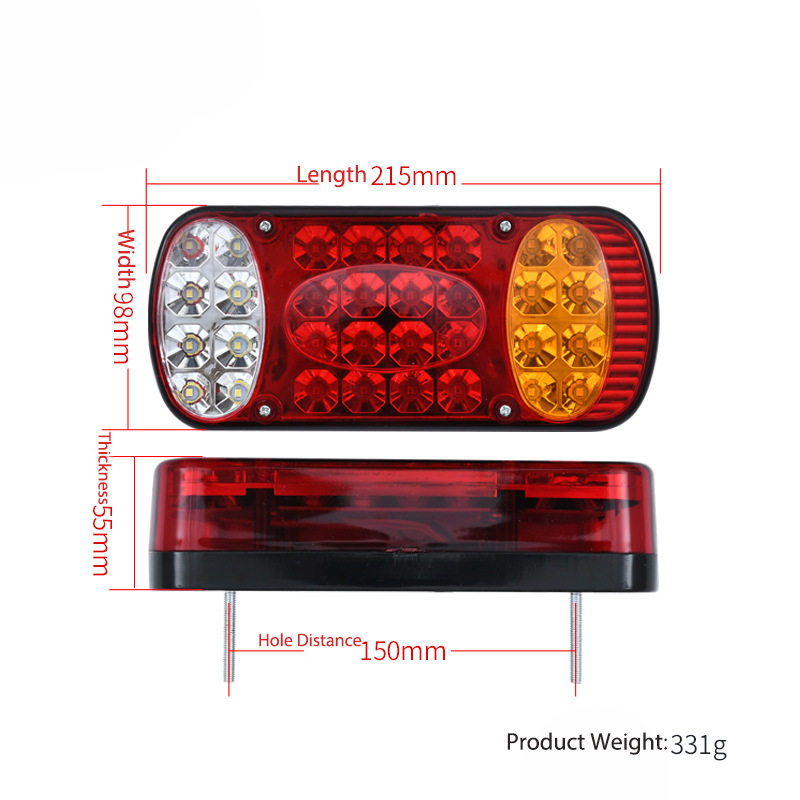 Truck 12V/24V LED Tail Light YN-TLC59