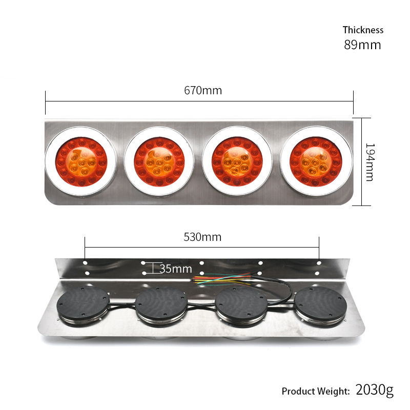 24V Truck Tail Light YN-TLC124