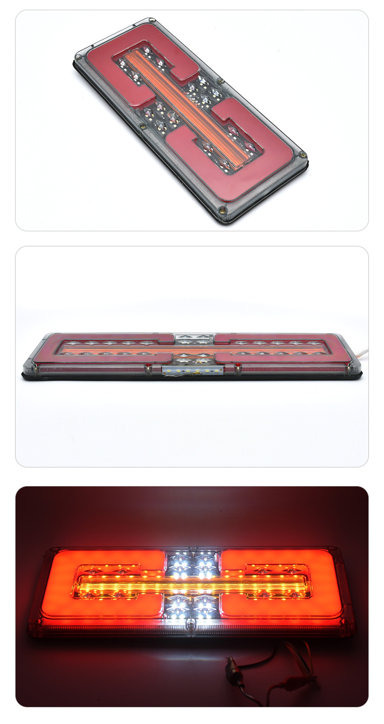 24V Flowing Truck Tail Light YN-TLC79