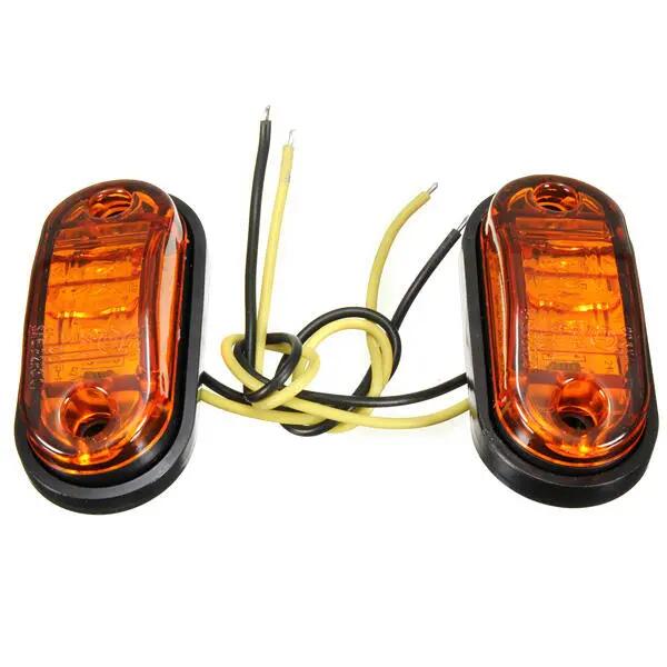 2.8inch LED Side Marker Lamp Automobile Truck Trailer