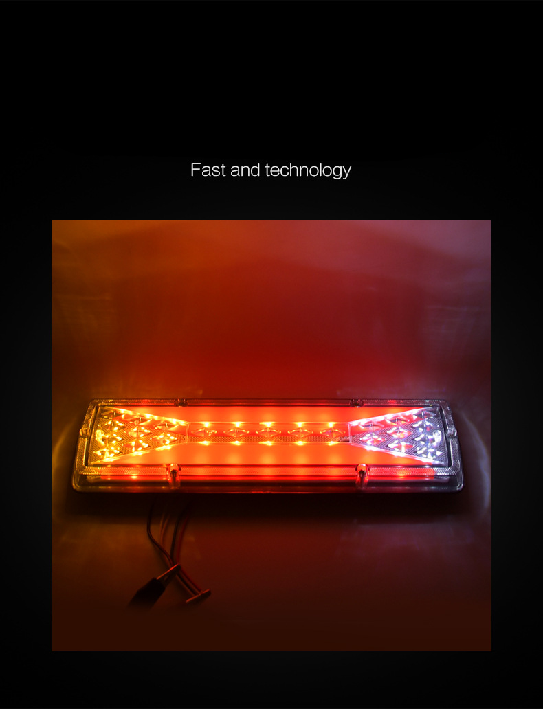 Truck Flowing Strobing Tail Light YN-TLC54