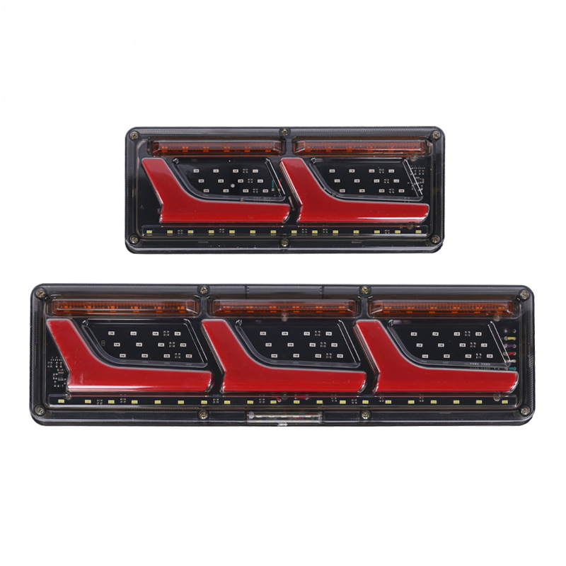 24V L Style Multi-Function Flowing Truck Tail Light YN-TLC84