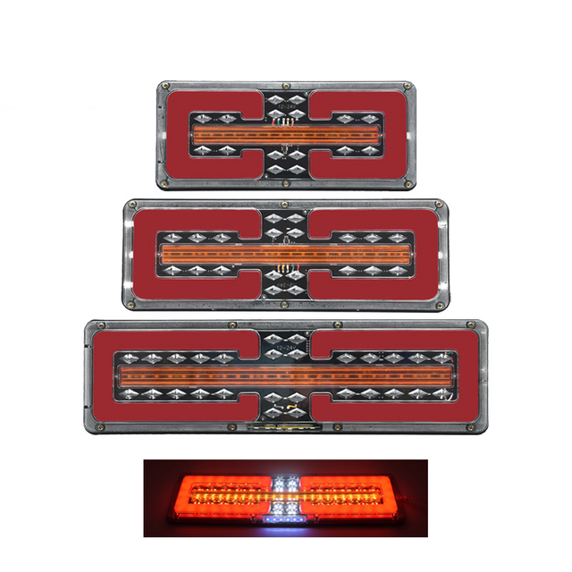 24V Flowing Truck Tail Light YN-TLC79