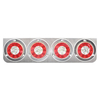 24V LED 2-Color Four In One Tail Light YN-TLC142