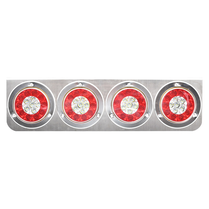24V LED 2-Color Four In One Tail Light YN-TLC142