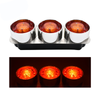 24V 3 Round Bulbs Truck Tail Light YN-TLC127