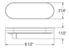 3030 6 LED Identification Light backup lamp pick-ups