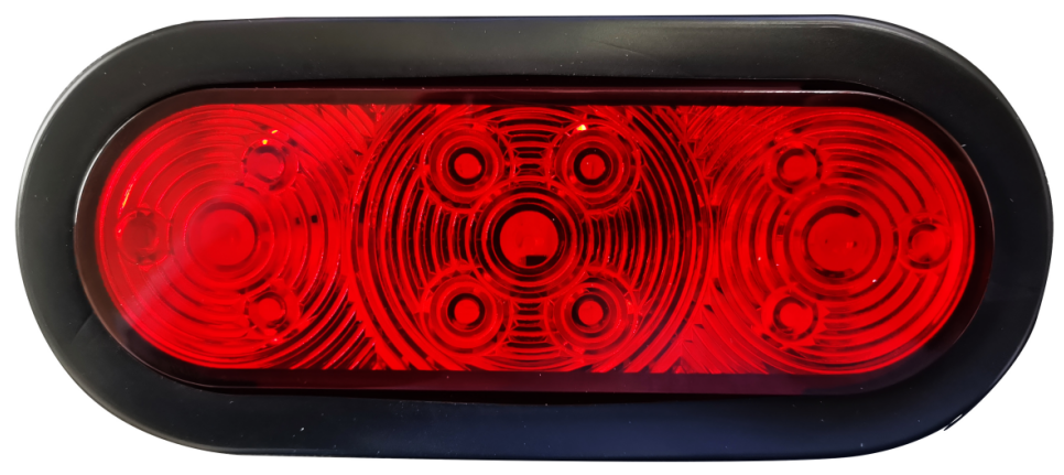 6.5inch 14LED 3030 12v 24V Tail Light off-road vehicles