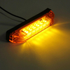 12V 24V 6LED transparent side marker trailer pickup 