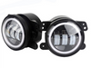 4 Inch LED Fog Light/ Fog Lamp 30W White DRL+Amber Turning Light 