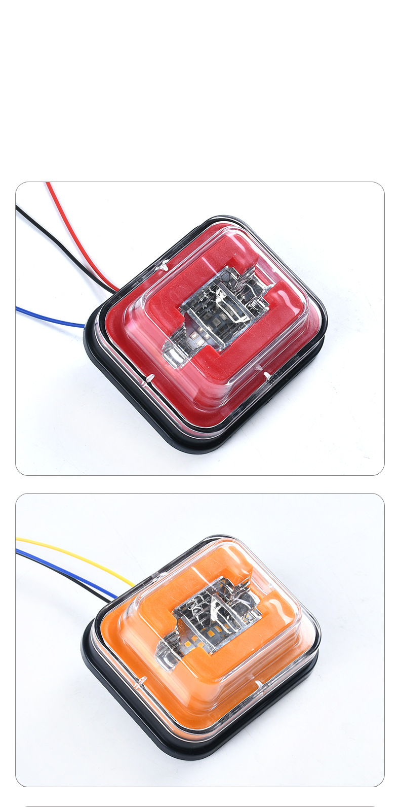 24V LED Fog Light Truck Tail Light YN-TLC116