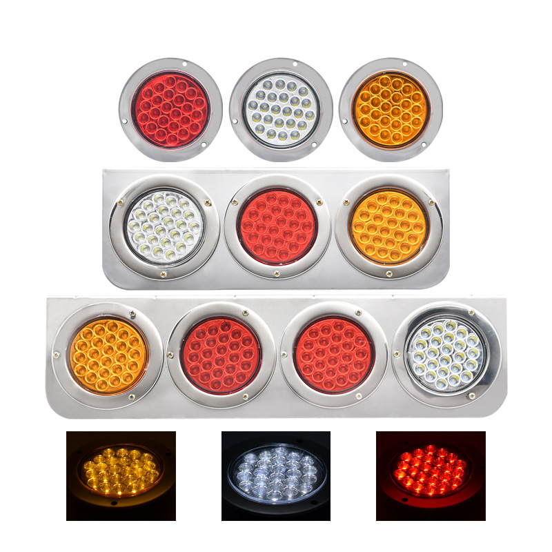 Truck Tail Light 24V 24LED Pattern YN-TLC70