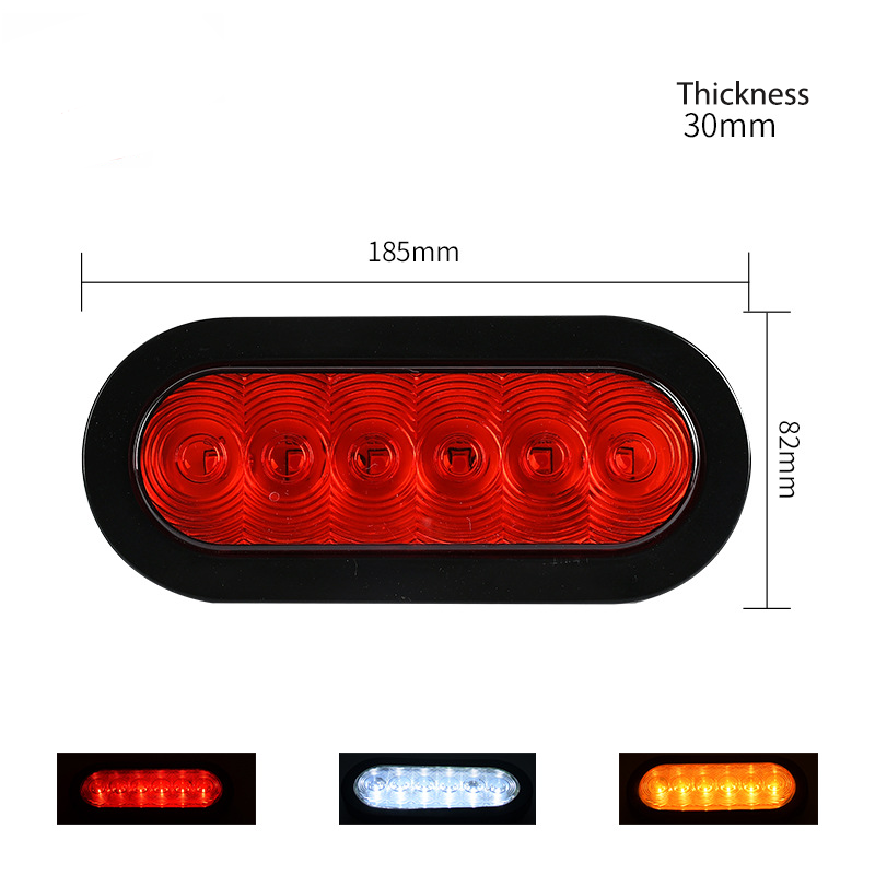 12-80V 6Led Highlight Truck Side Light YN-SLC76