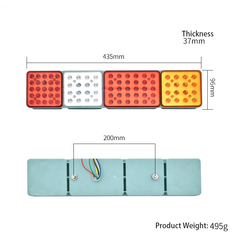 24V LED Tail Light YN-TLC141