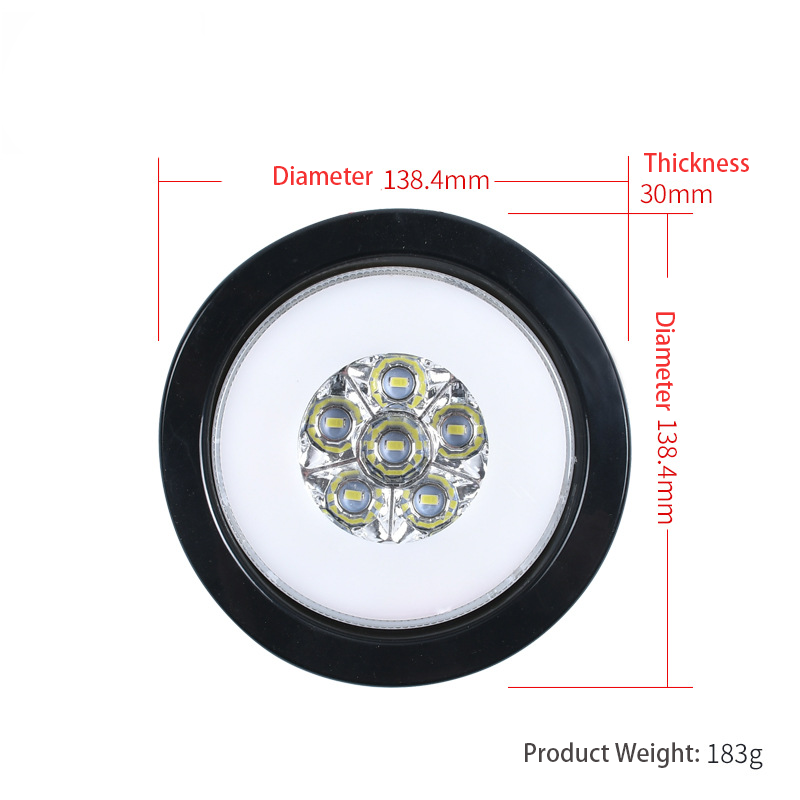 24V LED Round Truck Tail Light YN-TLC137