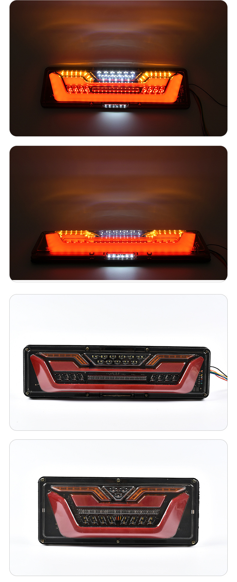 24V LED Flowing Guiding Tail Light YN-TLC139
