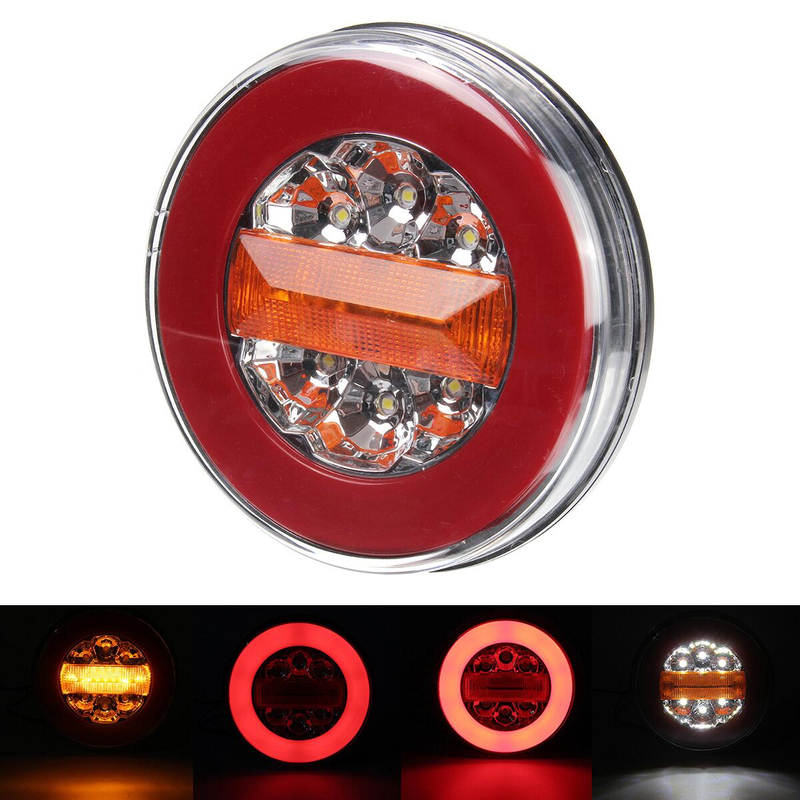 5inch 43 LED Hamburg tail light caravans, dump trucks