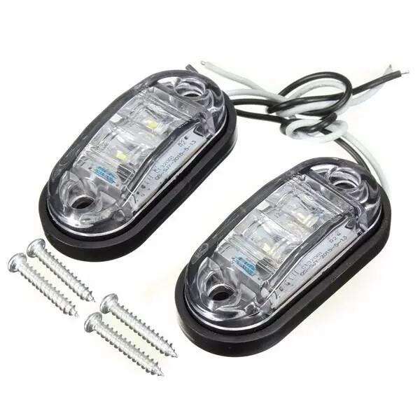 2.8inch LED Side Marker Lamp Automobile Truck Trailer