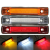 12V 24V 6LED transparent side marker trailer pickup 