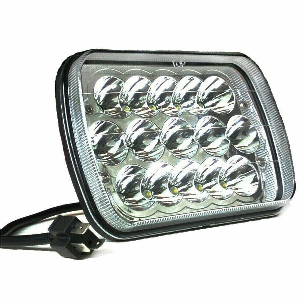 5x7inch 45W 12-24V LED Work Lamp, Headlight Auxiliary Lamp