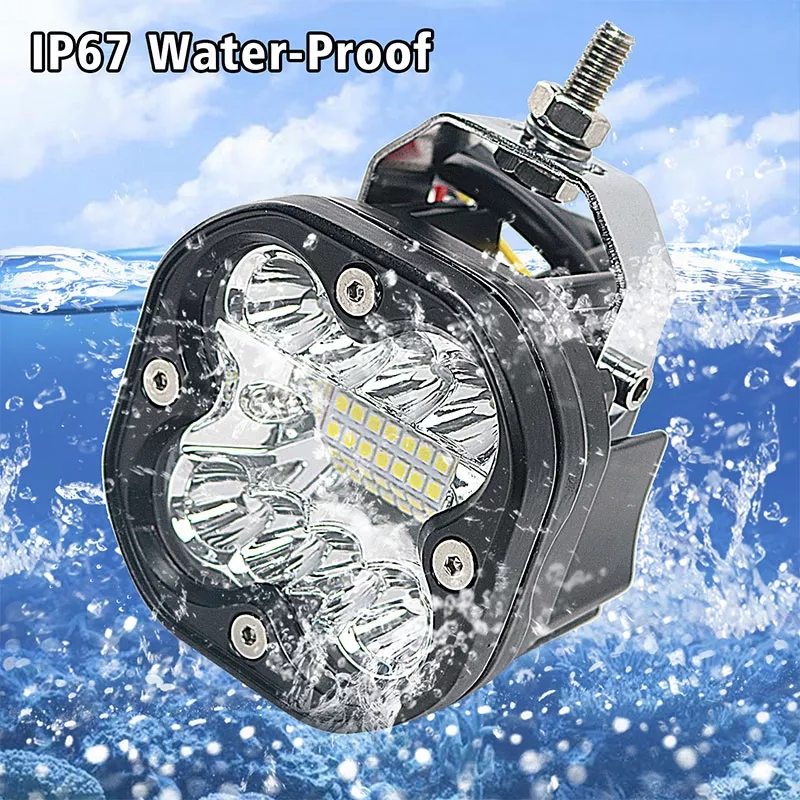 Waterproof 66W 3 Inch Construction Vehicles rough terrain light