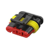 4-Pin Waterproof Automotive Connector Housing, 1.5mm Series Female Receptacle Plug Shell for Car Truck Motorcycle --Female Wire Connector YN-WR-15