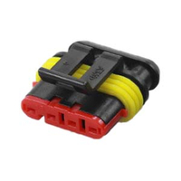 4-Pin Waterproof Automotive Connector Housing, 1.5mm Series Female Receptacle Plug Shell for Car Truck Motorcycle --Female Wire Connector YN-WR-15