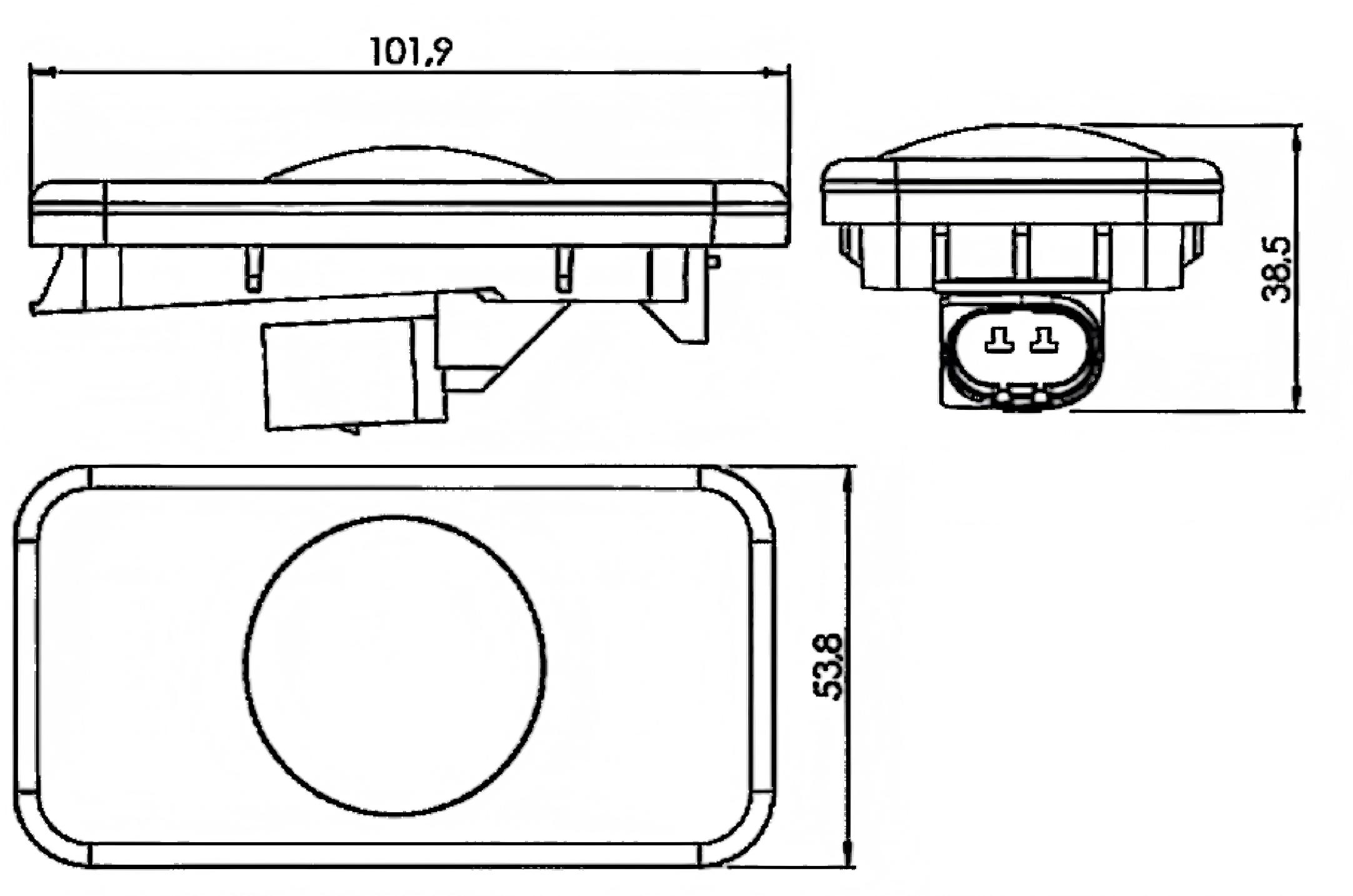 12-24V Side Light YN-SML-16