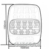 12V or 24V Truck Tail Light YN-VW-2LED