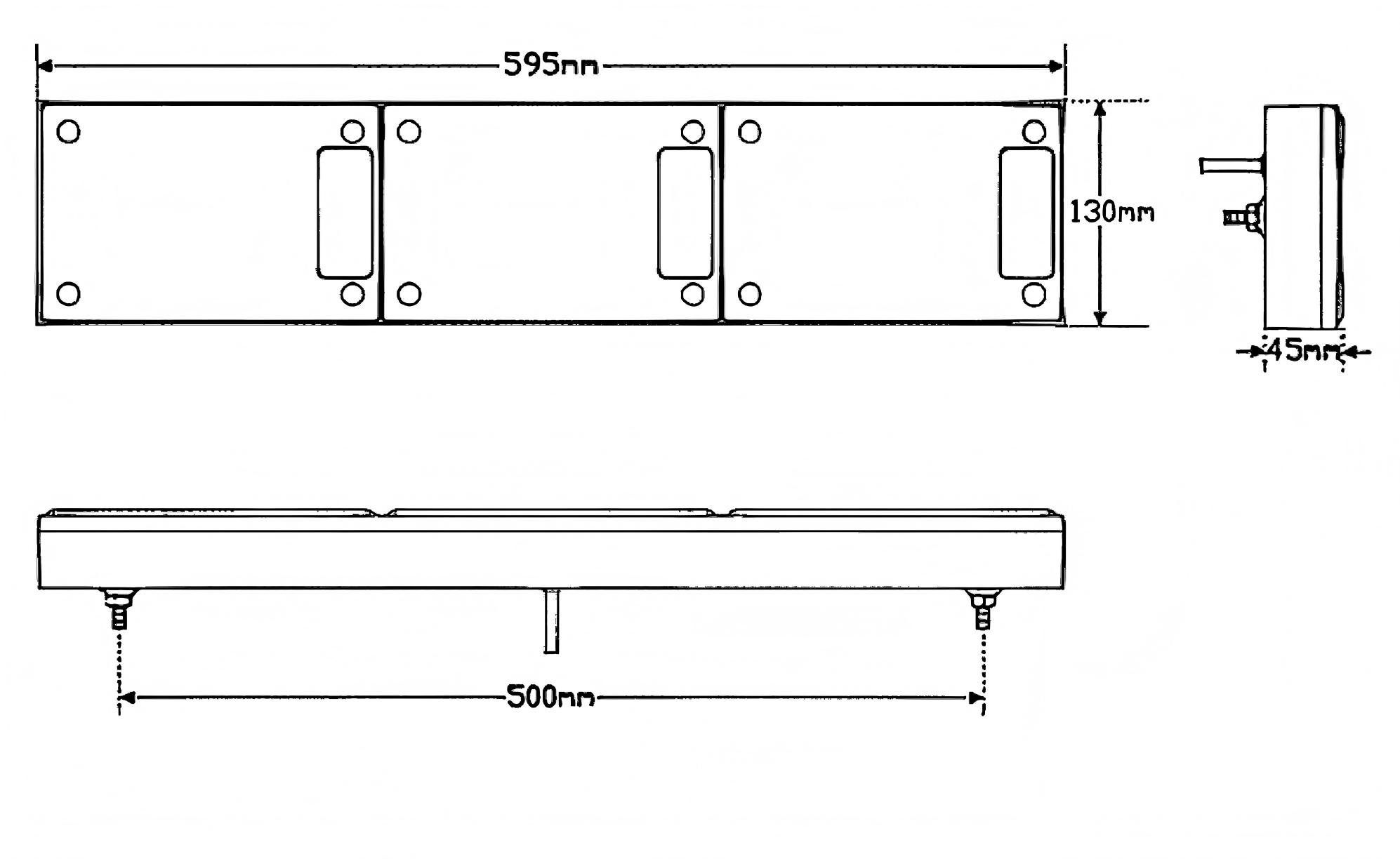 12-24V Truck Tail Light YN-WL-31