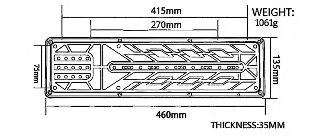 24V Truck Tail Light YN-WL-67