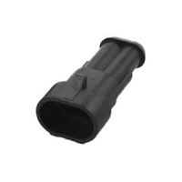 TE AMP Superseal 1.5 Series 2-Way Receptacle Housing, 282090-1, A-Key, IP67 Waterproof Connector Shell --male Wire Connector YN-WR-5