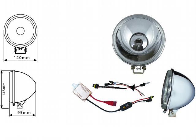 Truck Headlight Sealed Beam YN-1026