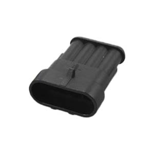 TE AMP Superseal 1.5 Series 4-Way Receptacle Housing, 282090-1, A-Key, IP67 Waterproof Connector Shell --male Wire Connector YN-WR-16