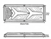 24V Truck Tail Light YN-WL-86