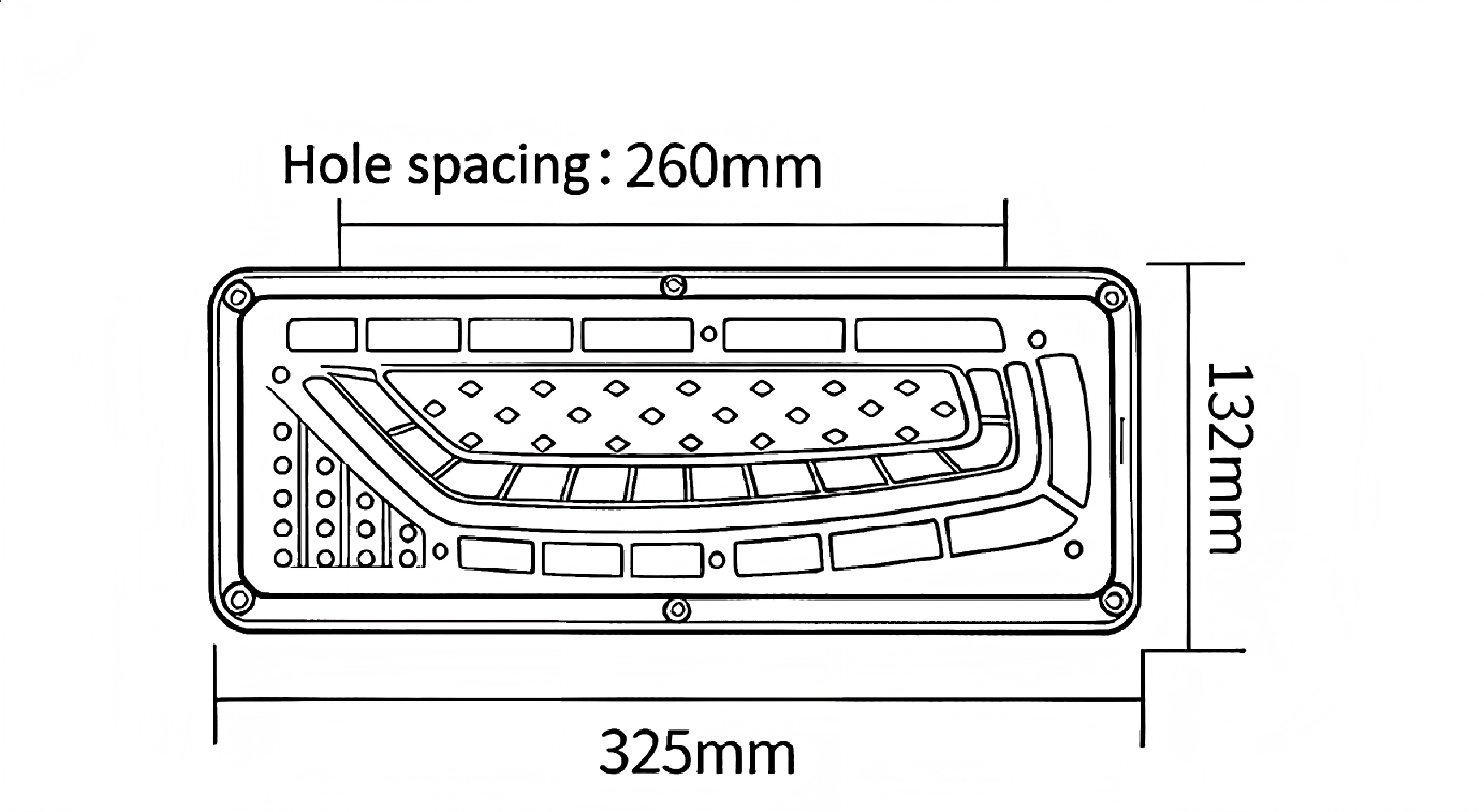 24V Truck Tail Light YN-WL-93