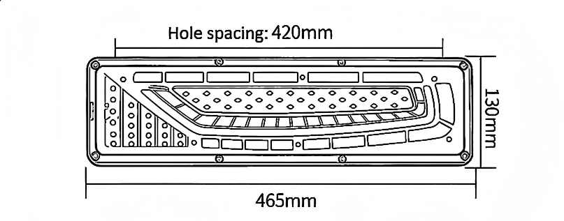 24V Truck Tail Light YN-WL-92
