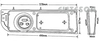 12-24V Truck Tail Light YN-7350-2