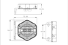 12V or 24V Led Round clearance/marker light YN-SML-68