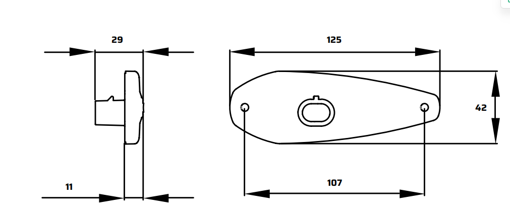 12-24V Side Light YN-SML-45