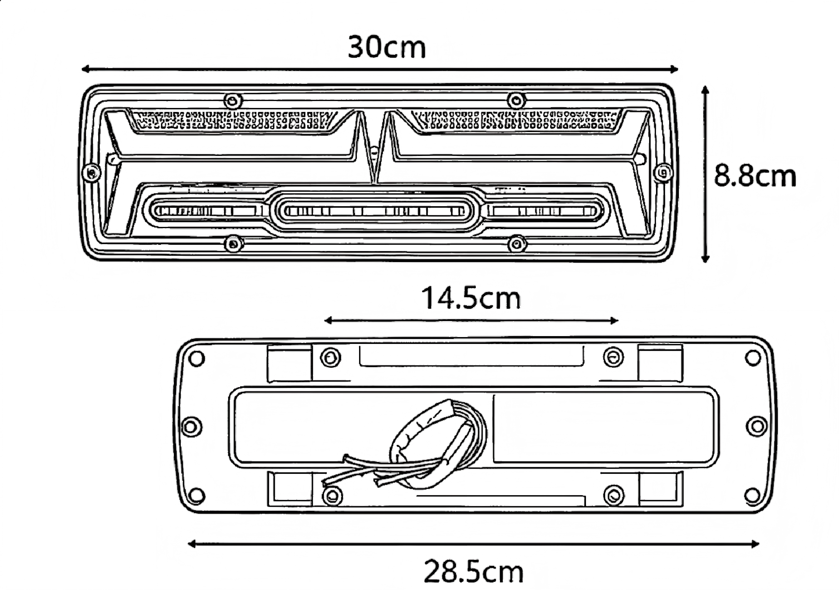 12-24V Truck Tail Light YN-WL-102