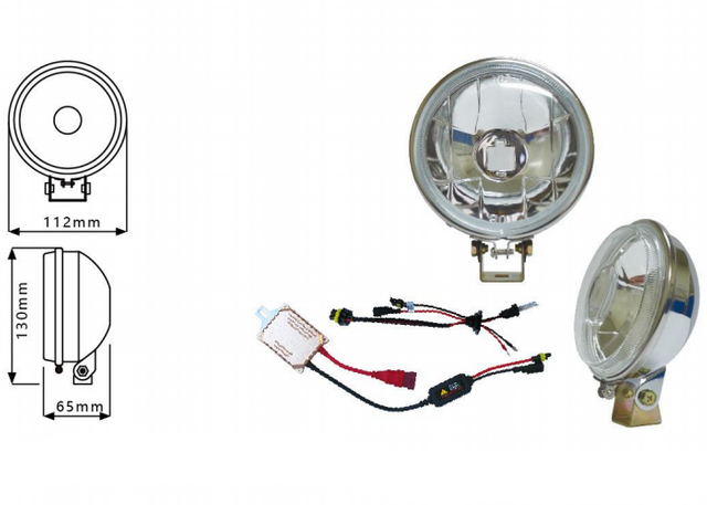 Truck Headlight Sealed Beam YN-1025