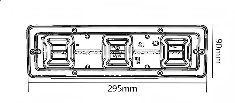 12V or 24V Truck Tail Light YN-WL-95