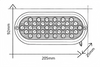 12-24V Truck Tail Light YN-1252-2