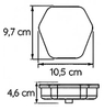 12V Truck Tail Light YN-WL-10