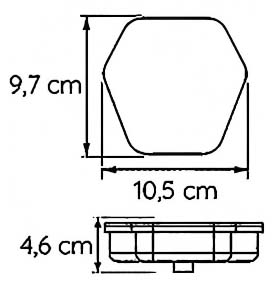 12V Truck Tail Light YN-WL-10