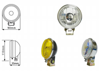 Truck Headlight Sealed Beam YN-1001