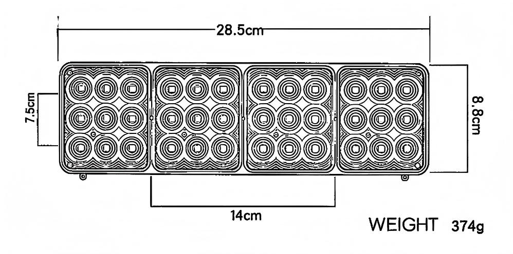 24V Truck Tail Light YN-WL-34